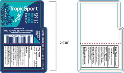 X3em Tropicsport Mineral Lip Balm (X3em Tropicsport Mineral Lip Balm Spf15)